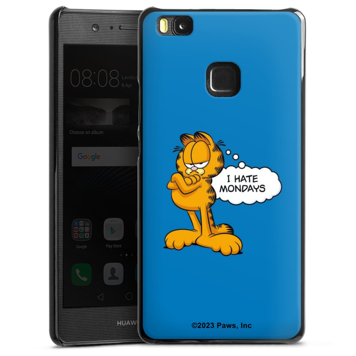 Garfield Je déteste les lundis Bleu