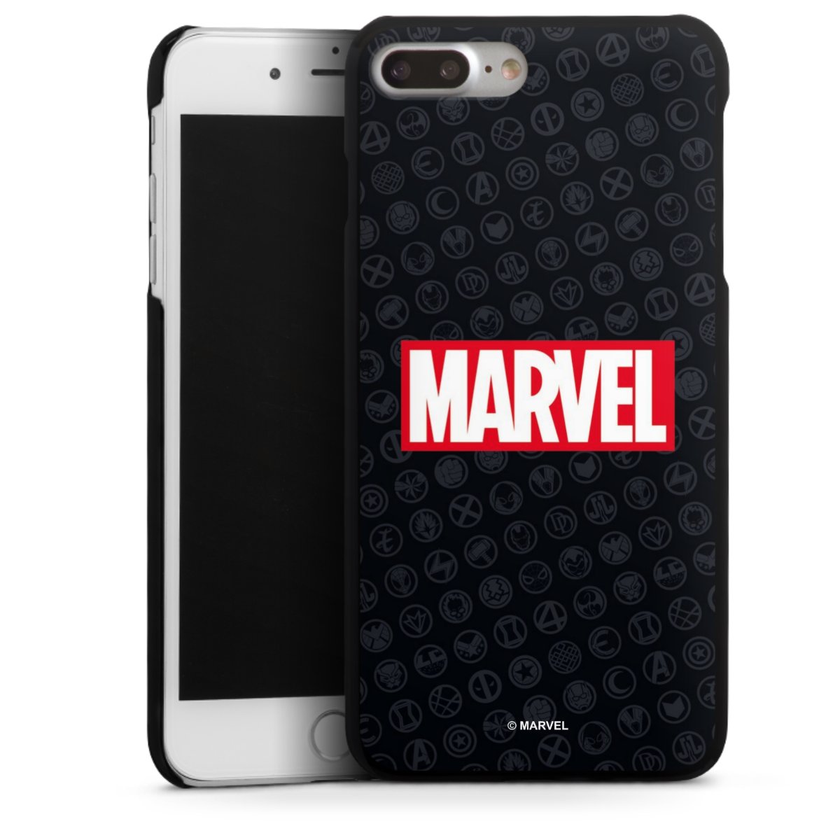 Marvel Logo Black Red 