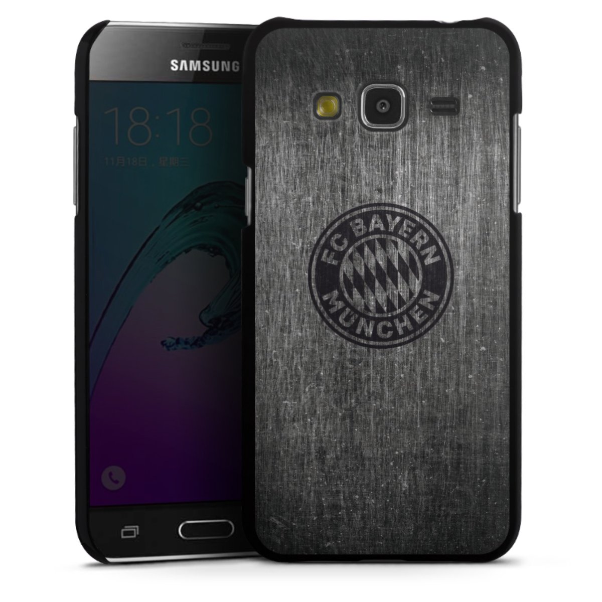 Metalllook FCB Logo einfarbig