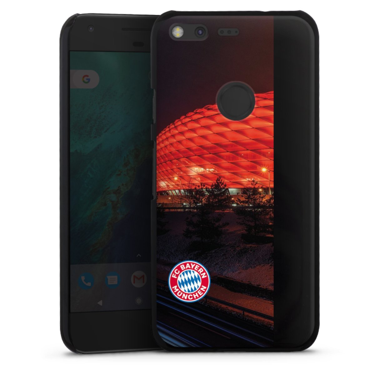 Allianz Arena bei Nacht FCB