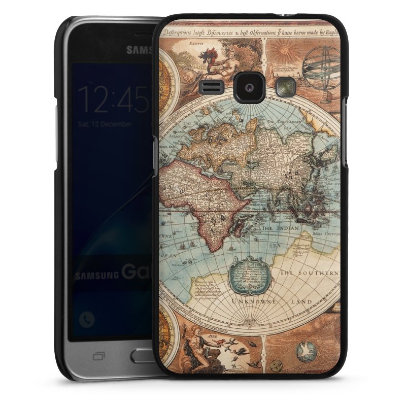 Mappa del mondo vintage