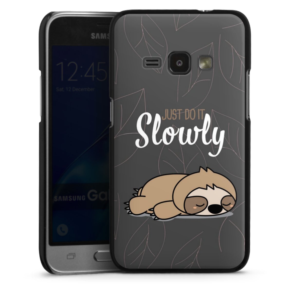 Just Do It Slowly Sloth Grey