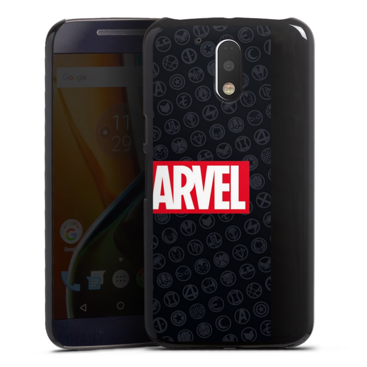 Marvel Logo Zwart Rood