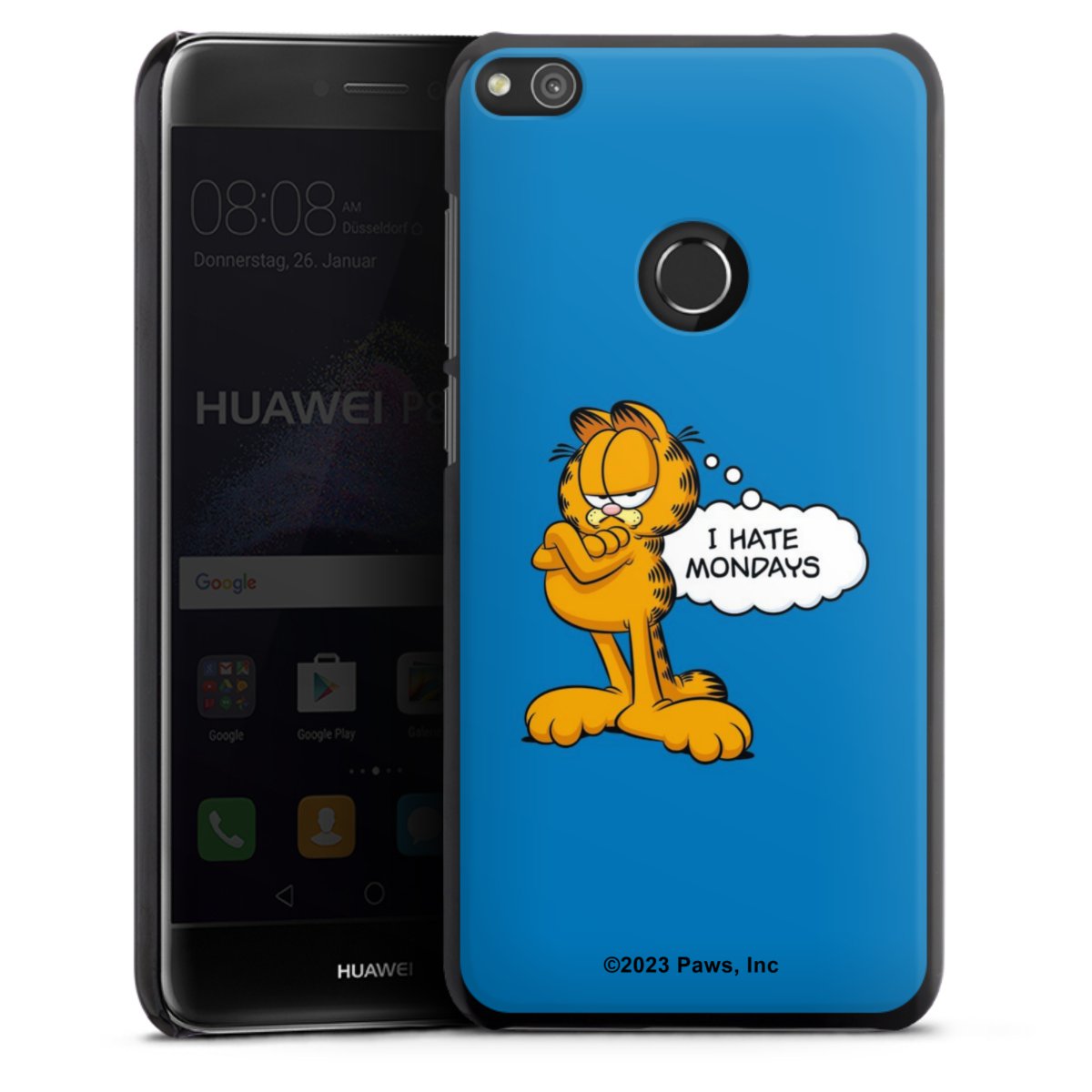 Garfield Ik haat maandagen blauw