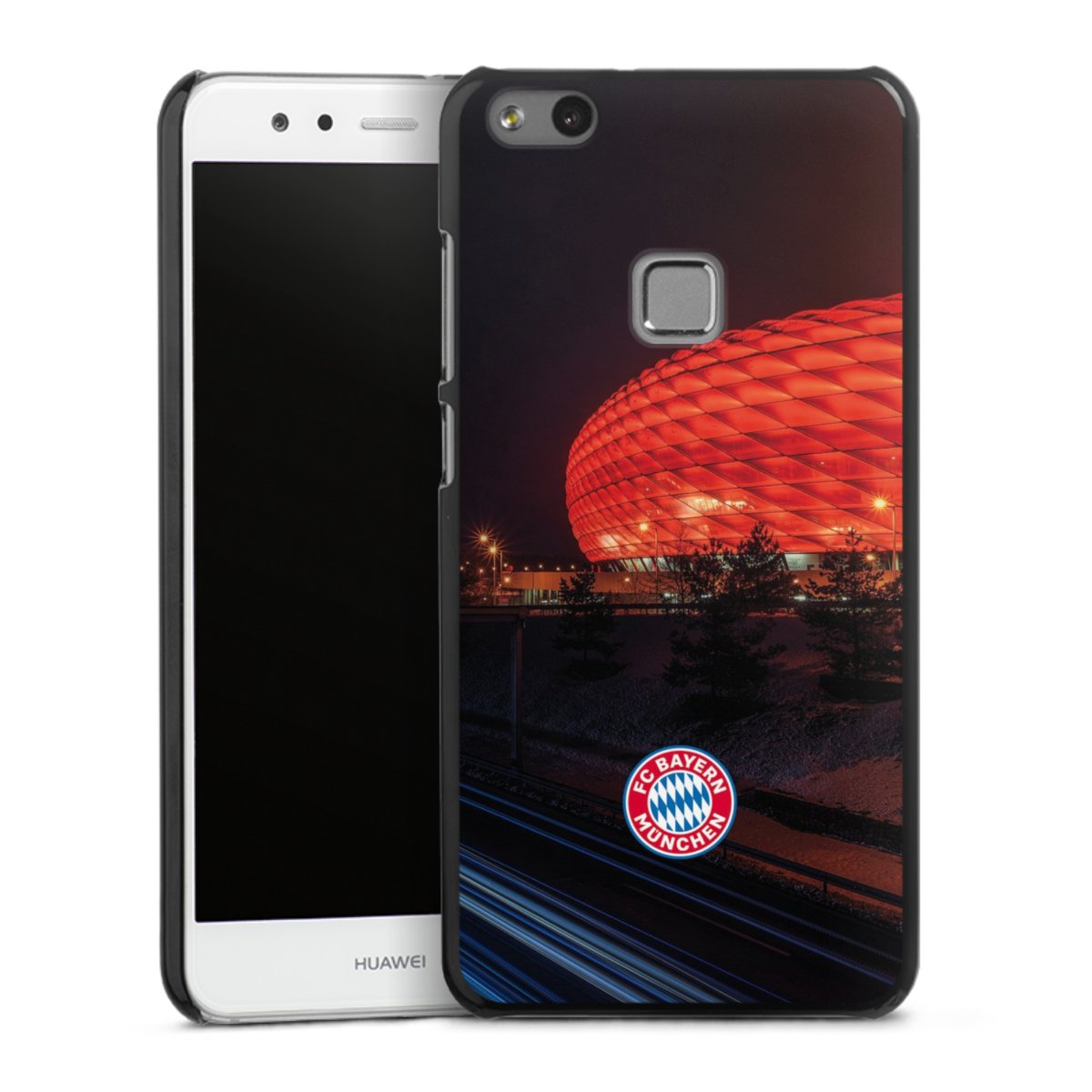 Allianz Arena bei Nacht FCB