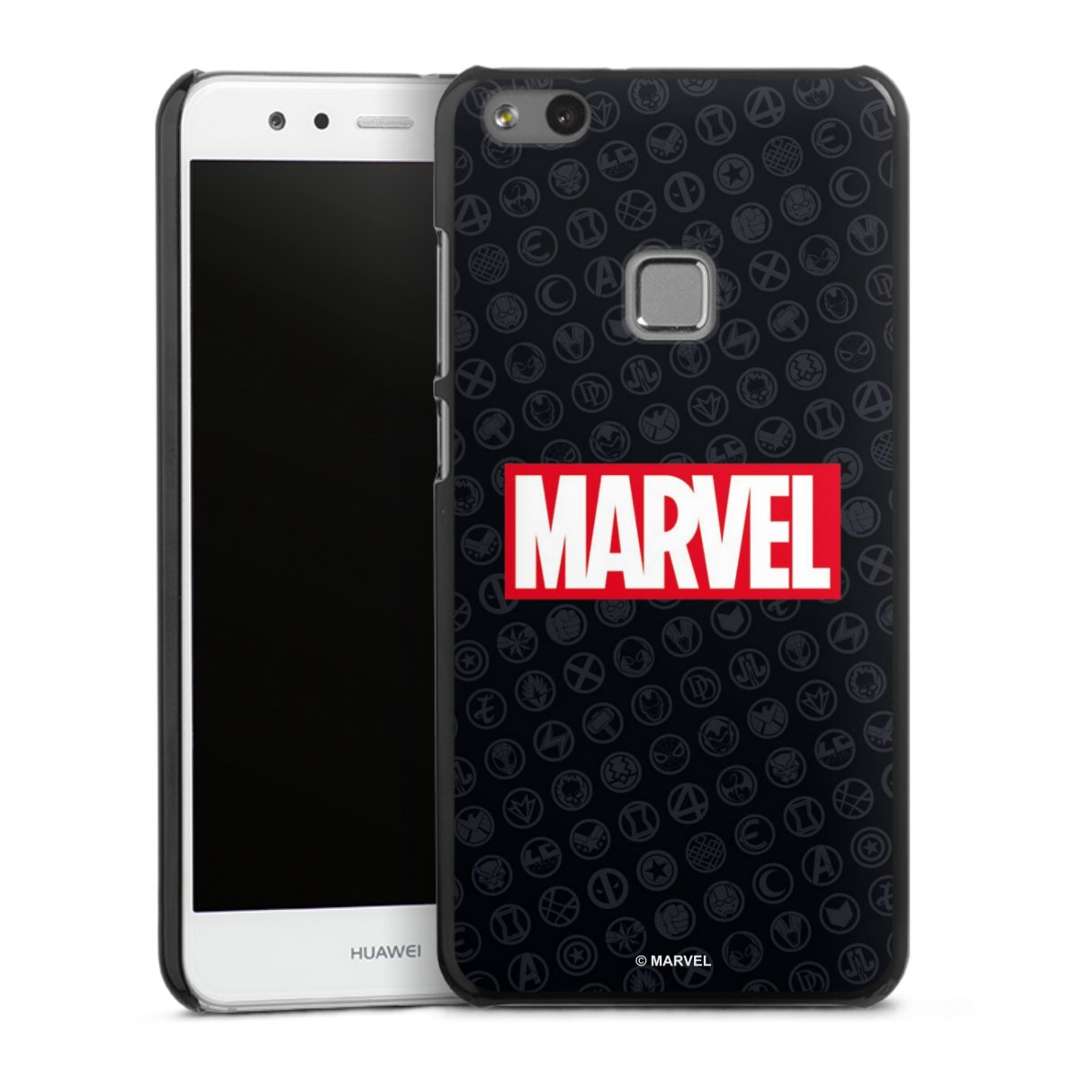 Marvel Logo Black Red 