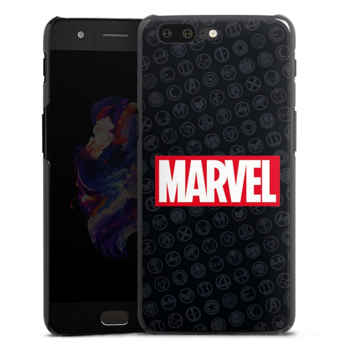 Marvel Logo Black Red 