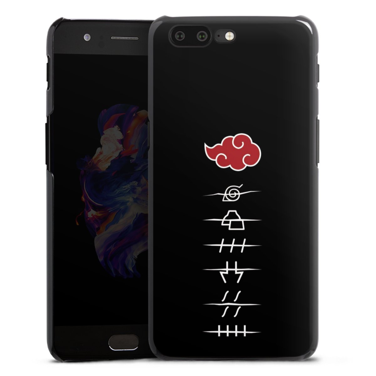 Symboles des membres de l'Akatsuki noirs