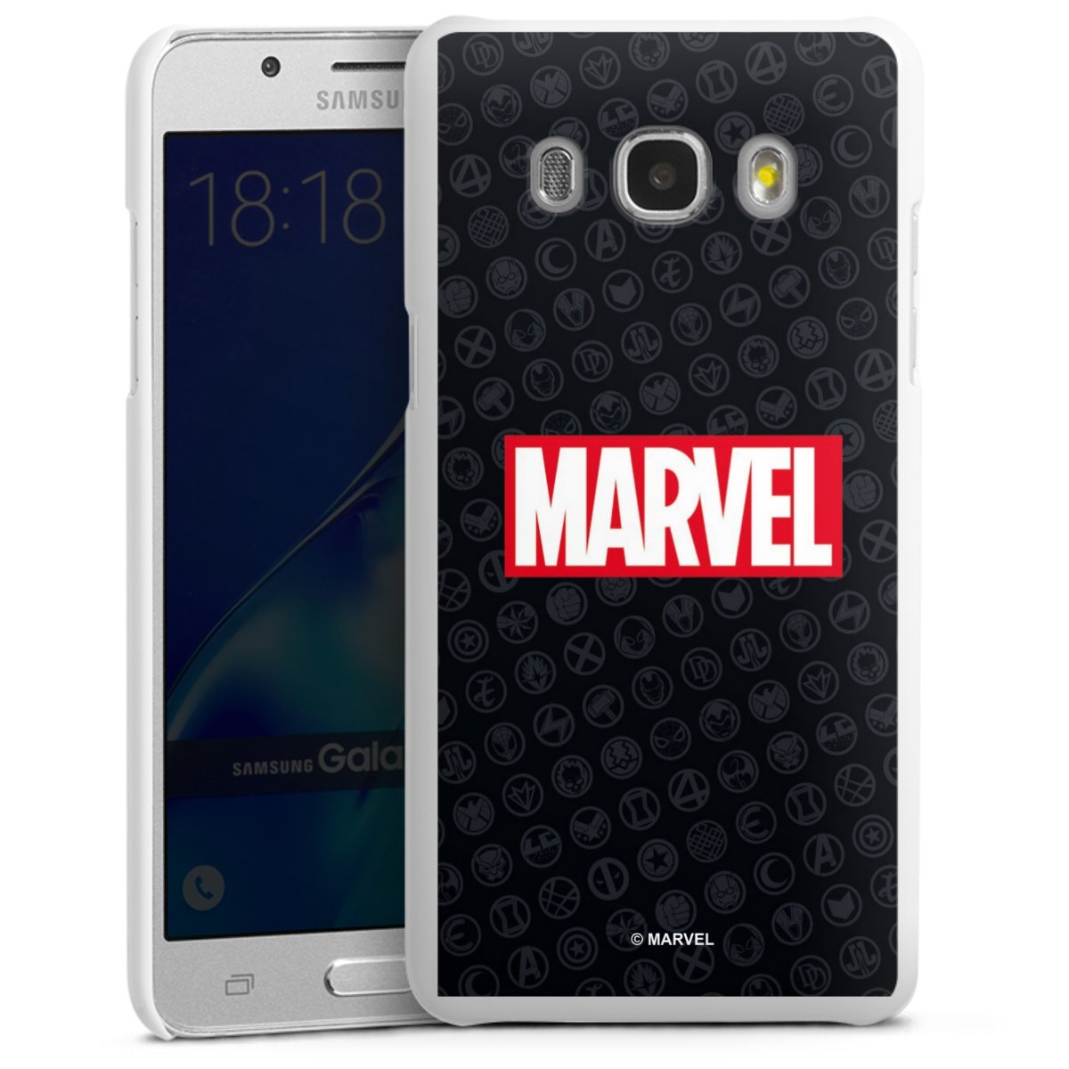 Marvel Logo Black Red 