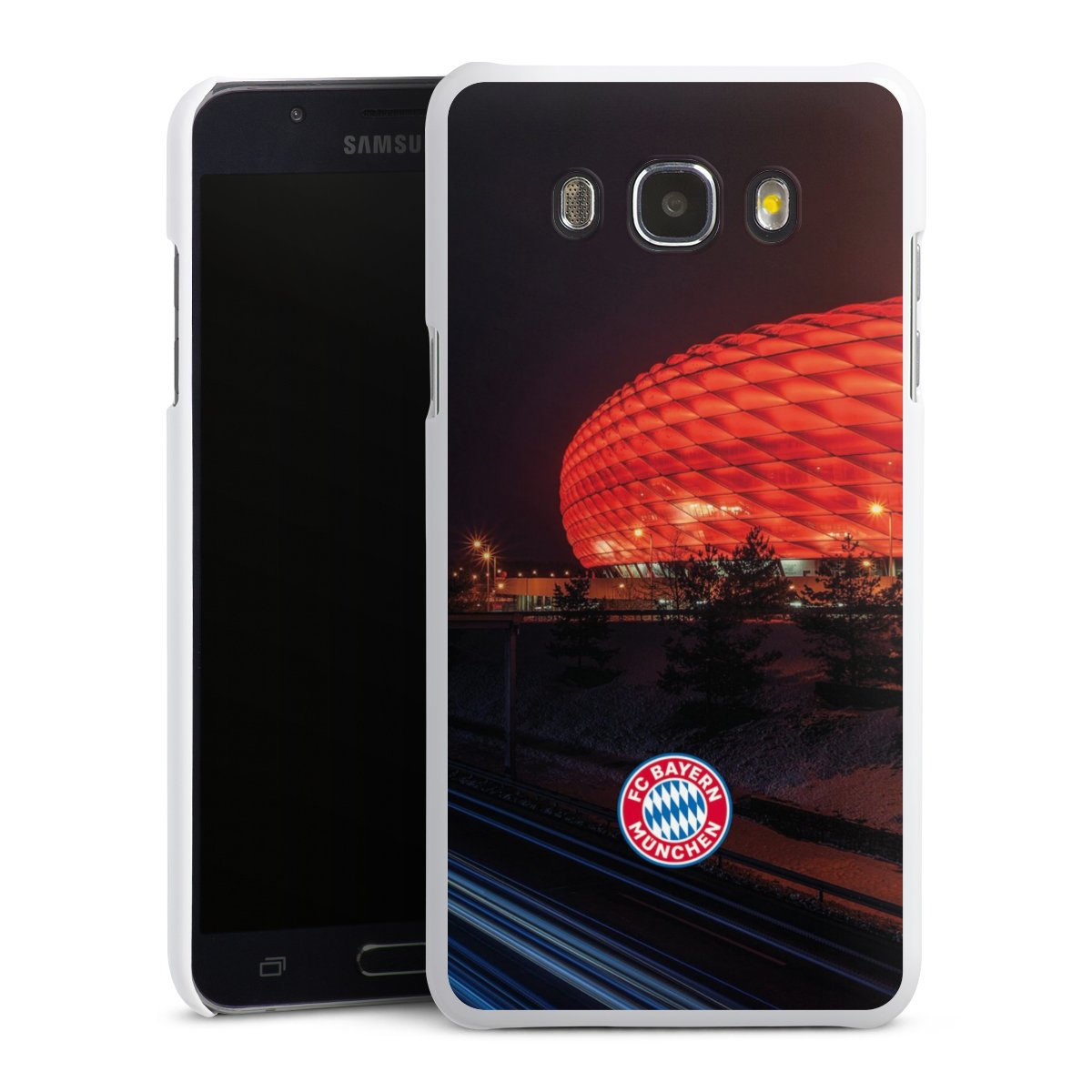 Allianz Arena bei Nacht FCB