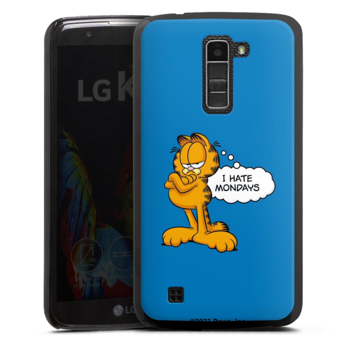 Garfield Ik haat maandagen blauw