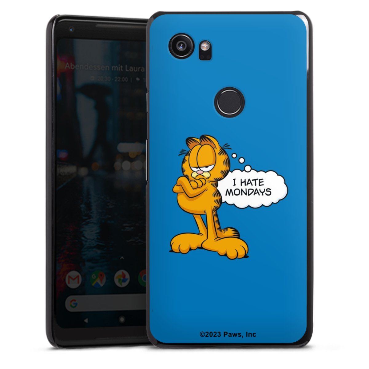 Garfield Je déteste les lundis Bleu