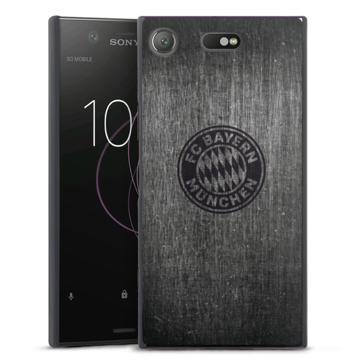 Metalllook FCB Logo einfarbig