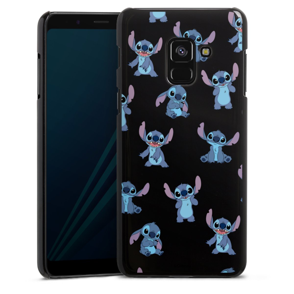 Stitch Faces Pattern Transparent