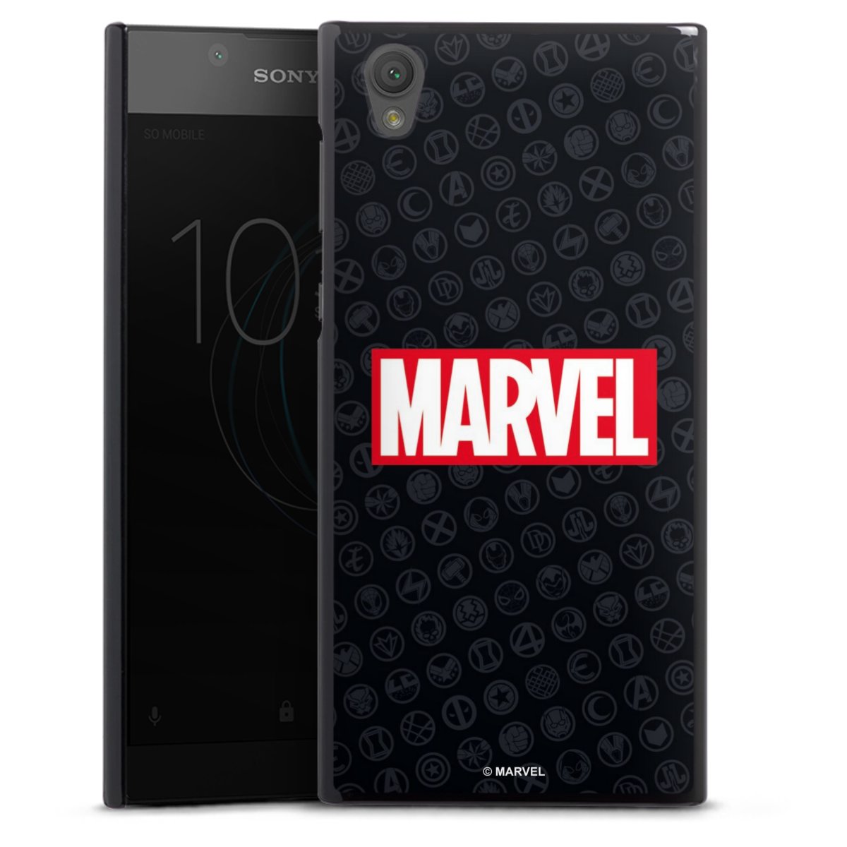 Marvel Logo Noir Rouge
