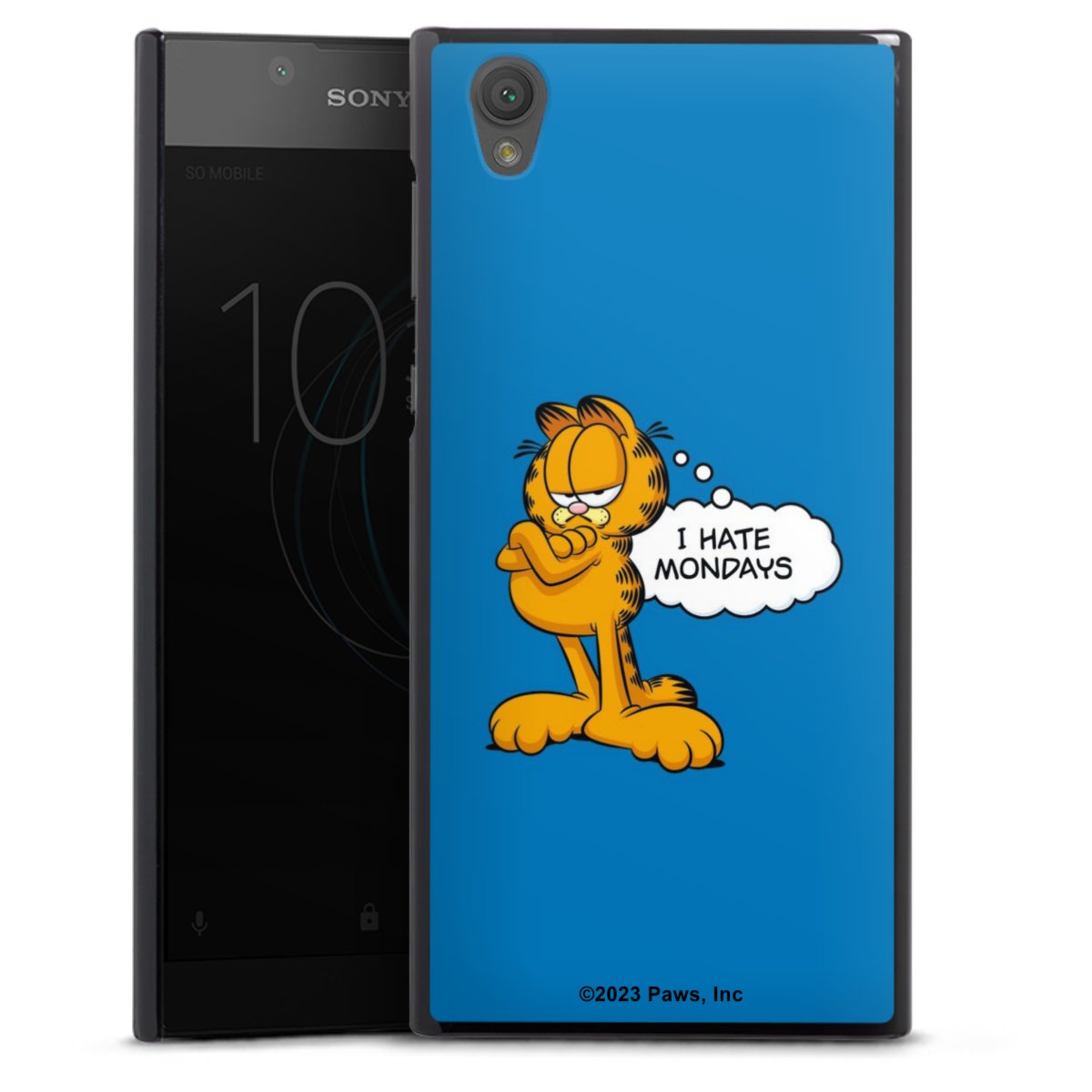 Garfield Je déteste les lundis Bleu