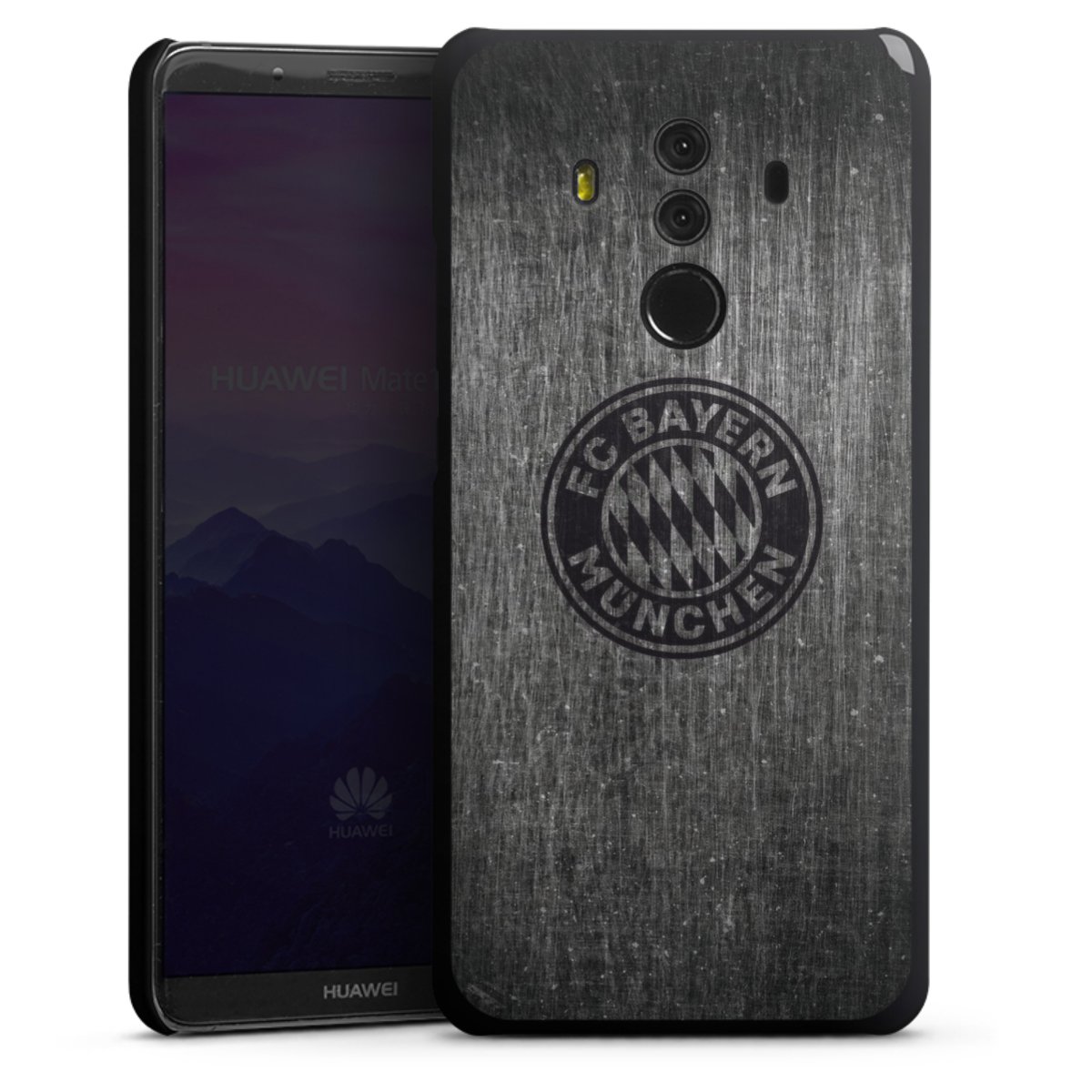 Metalllook FCB Logo einfarbig