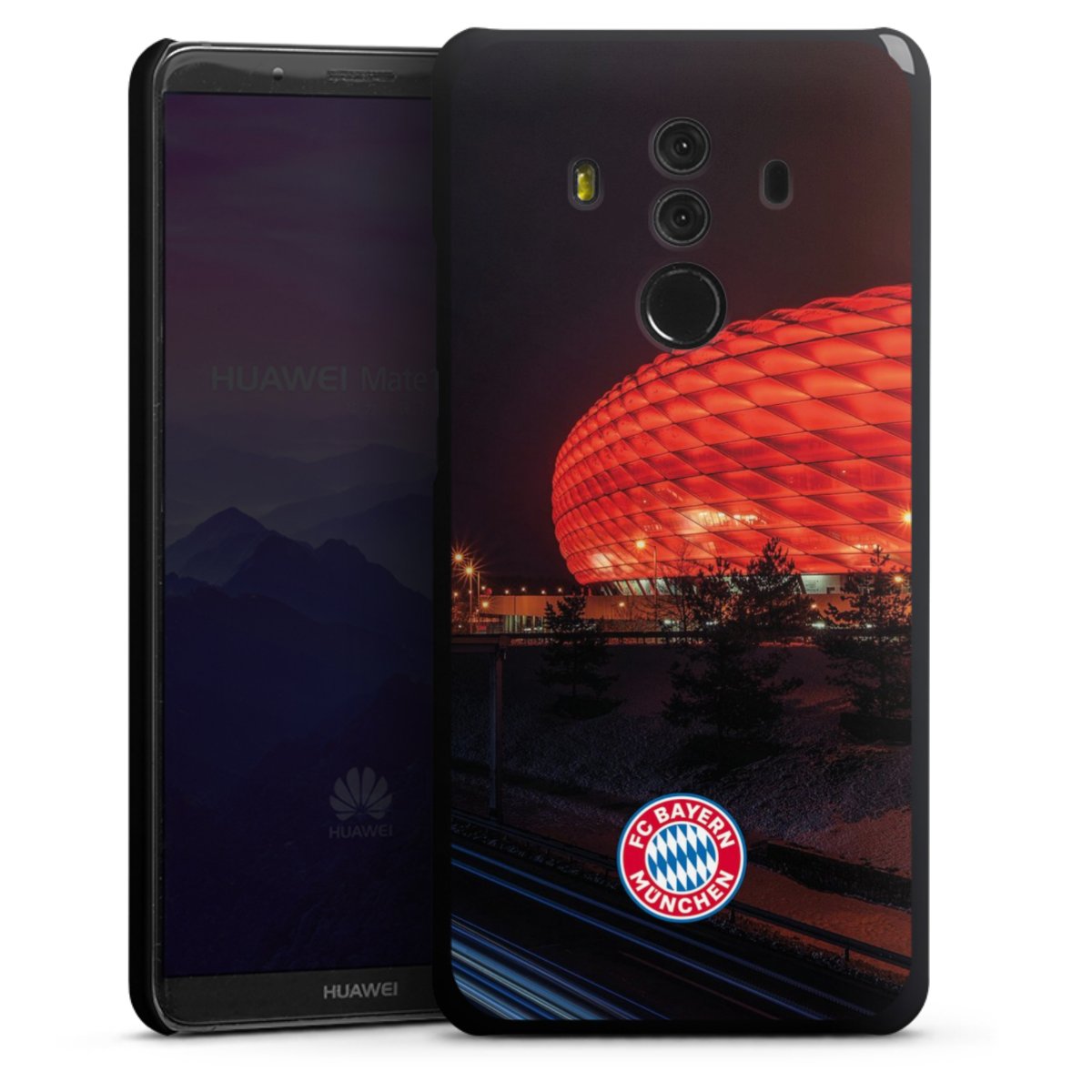 Allianz Arena bei Nacht FCB
