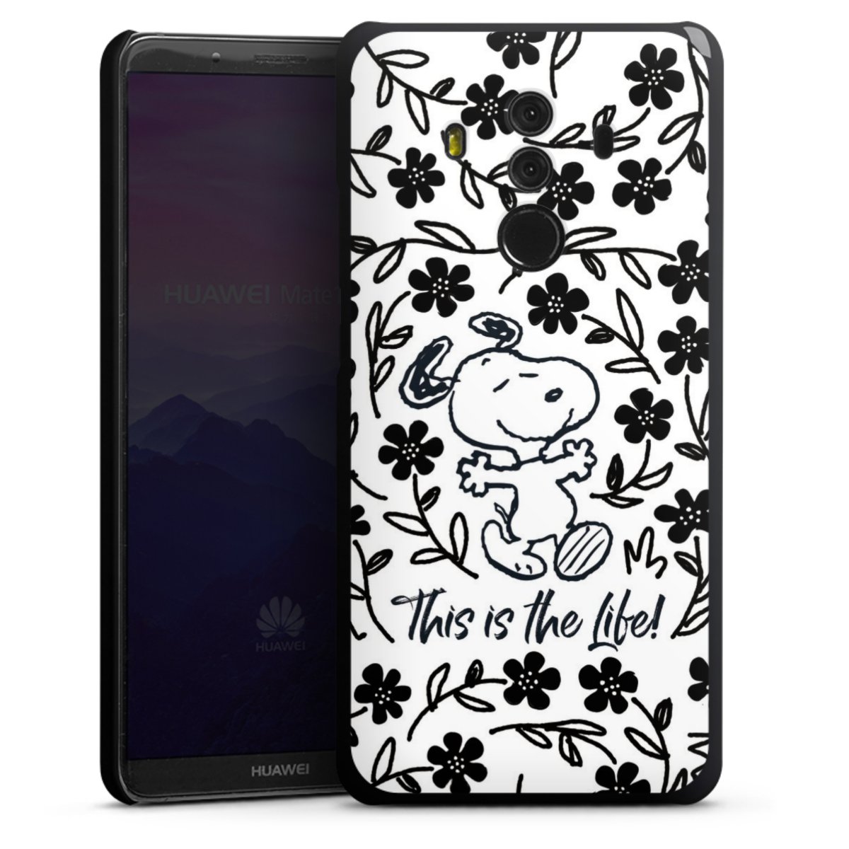 Snoopy bianco e nero This Is The Life