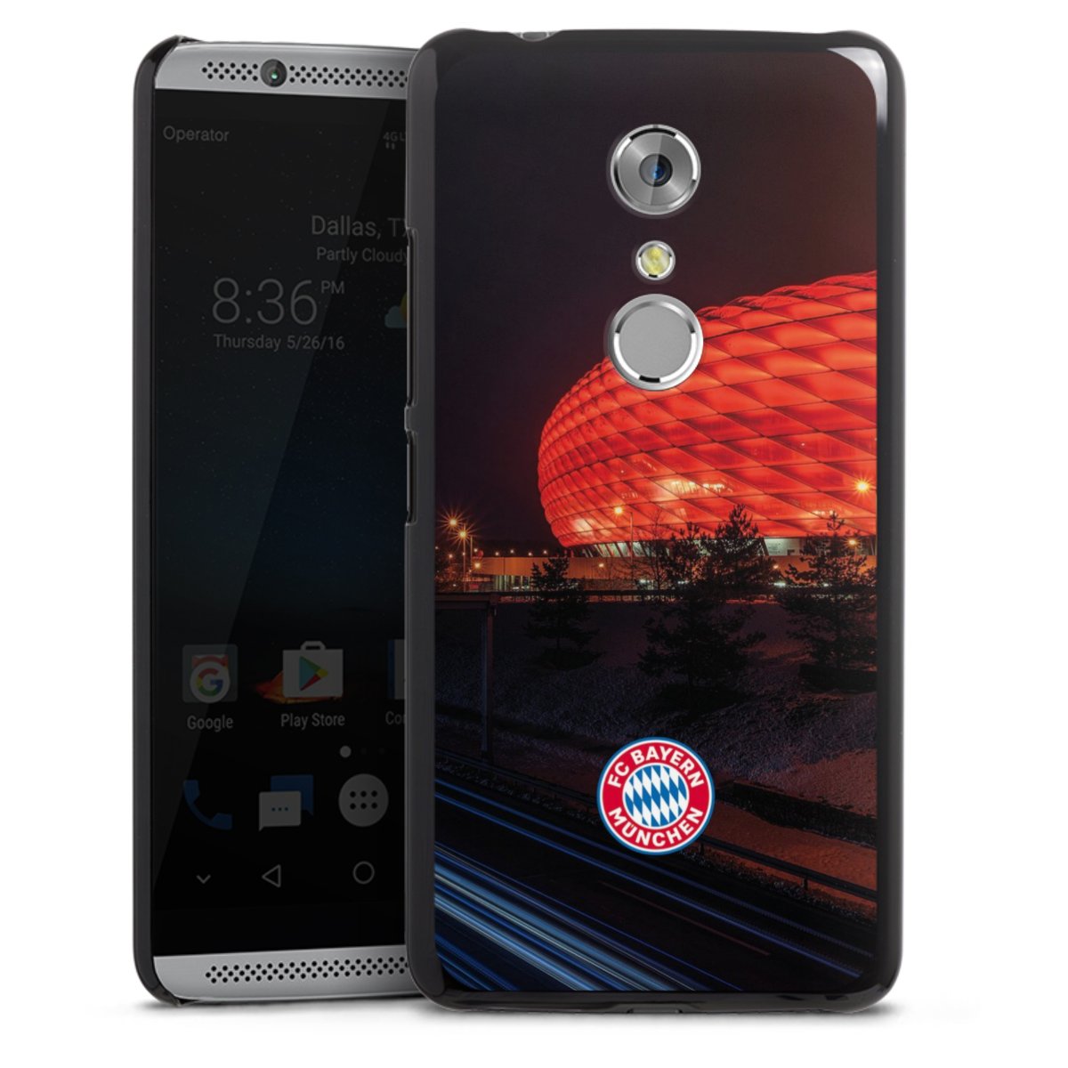 Allianz Arena bei Nacht FCB