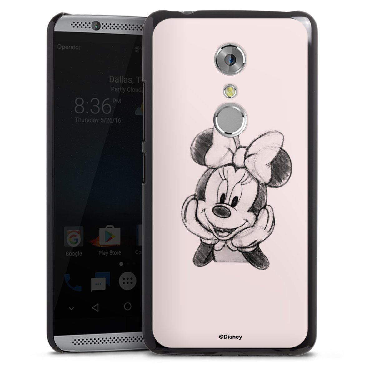 Minnie Posieren Sitzen