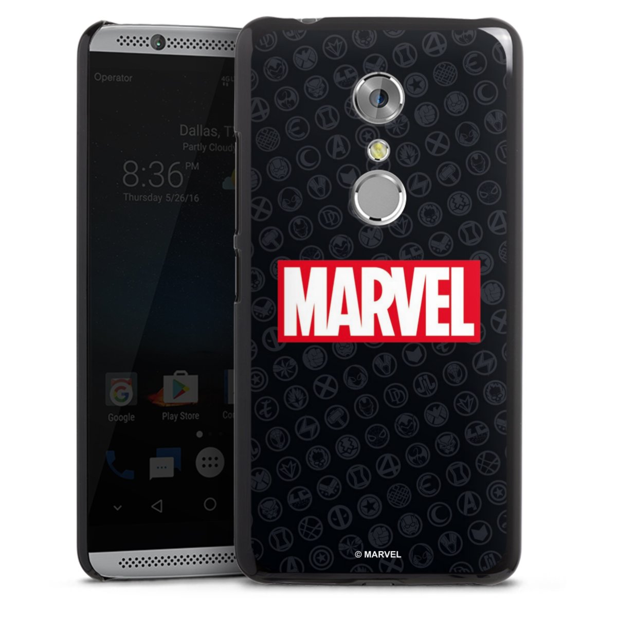 Marvel Logo Zwart Rood