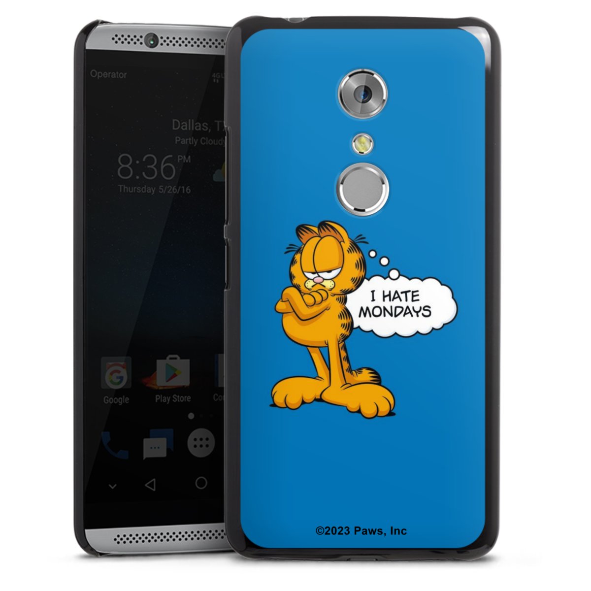 Garfield Je déteste les lundis Bleu