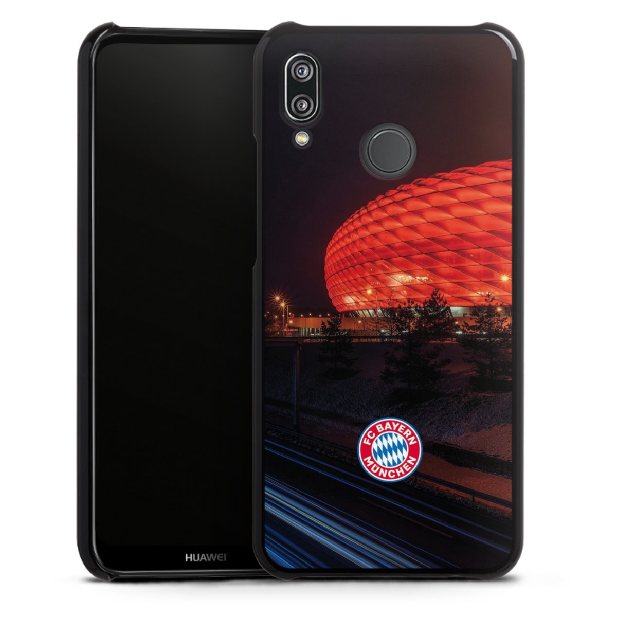 Allianz Arena bei Nacht FCB