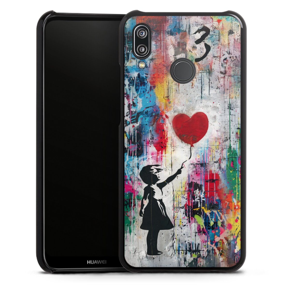 Balloon Girl Colorful