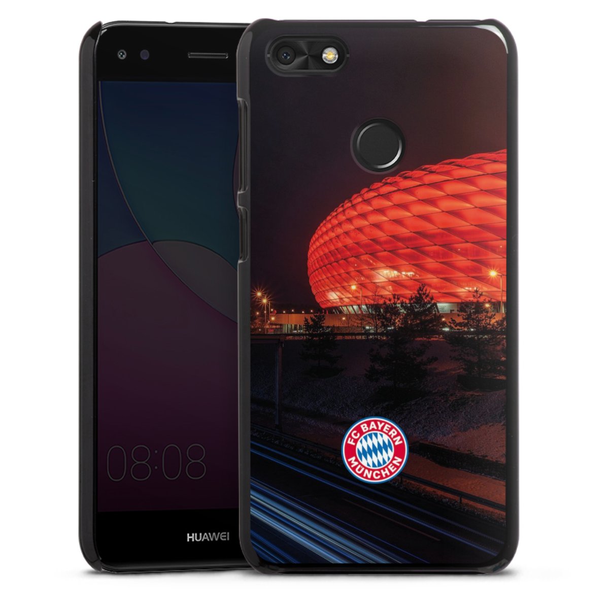 Allianz Arena bei Nacht FCB