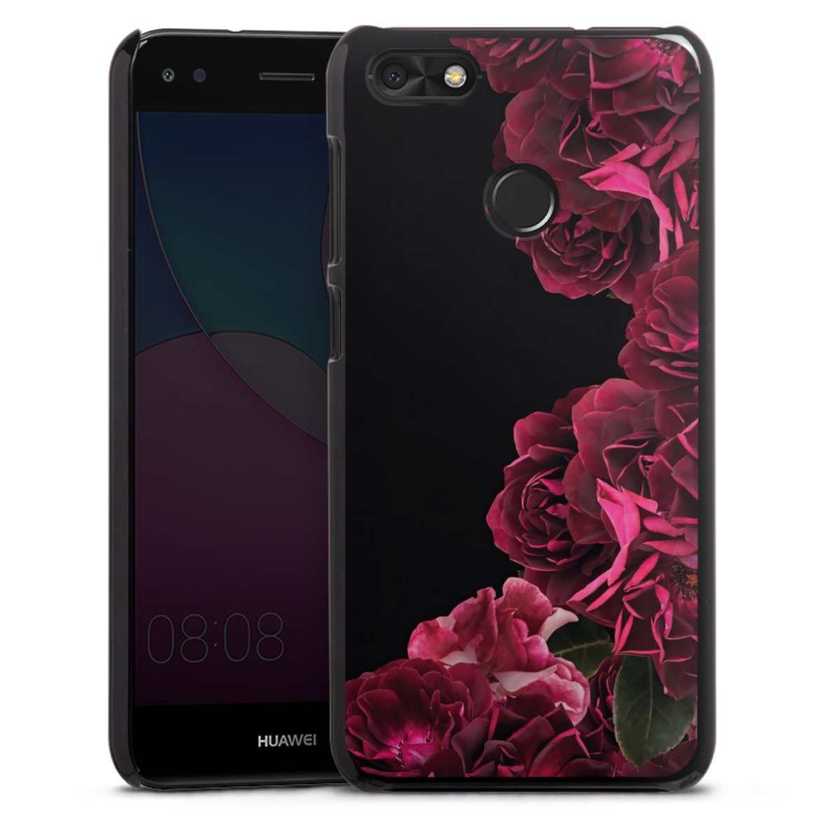 Rose vintage su nero