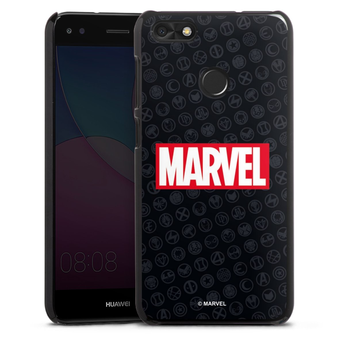 Marvel Logo Black Red 