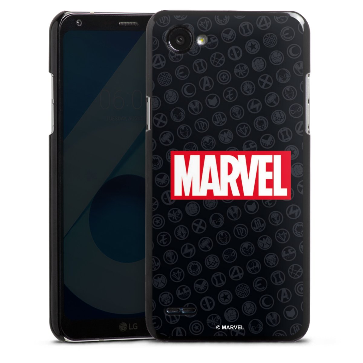 Marvel Logo Black Red 