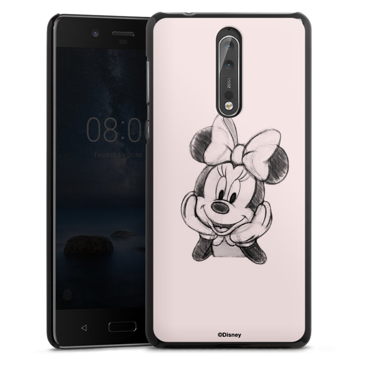 Minnie Posieren Sitzen