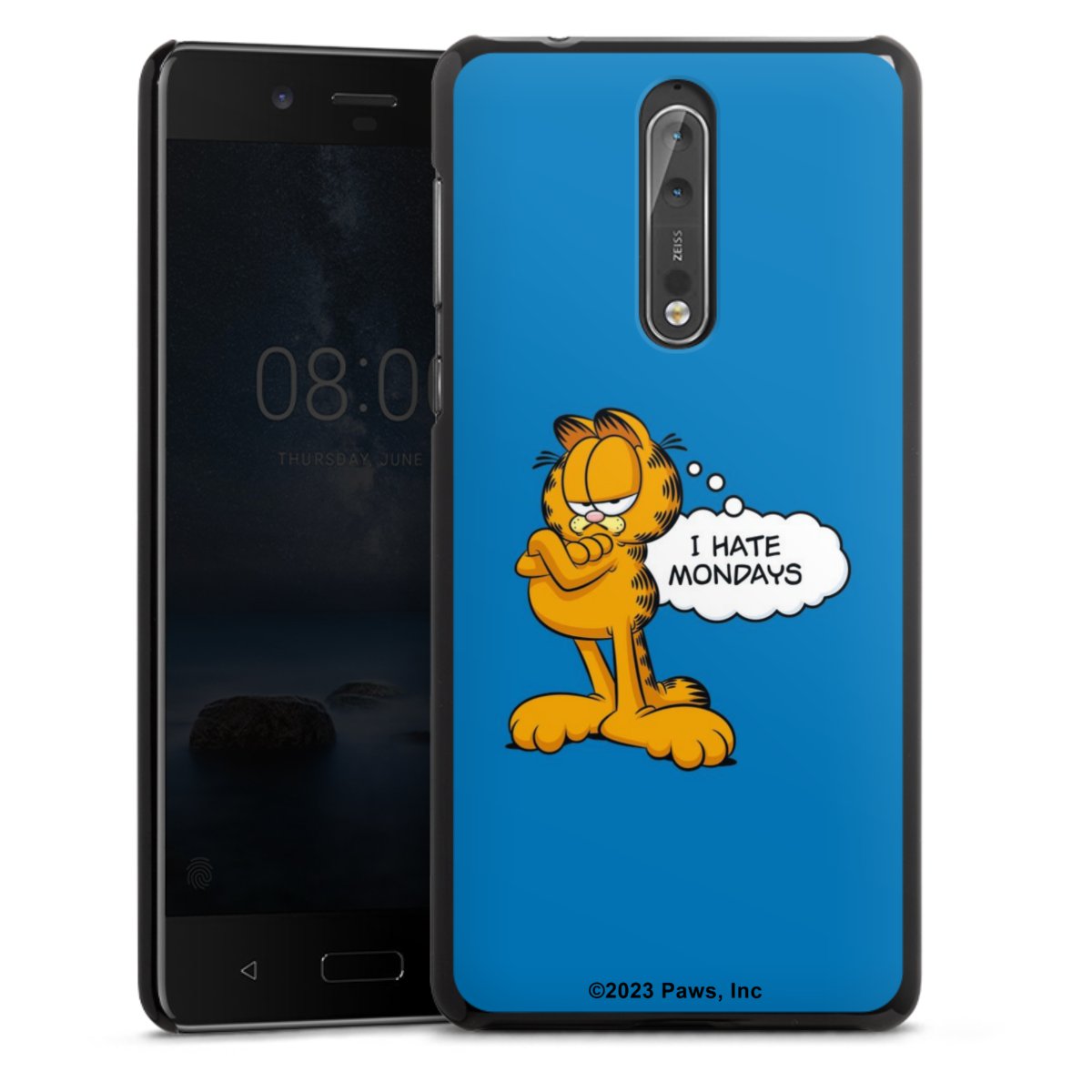 Garfield Je déteste les lundis Bleu