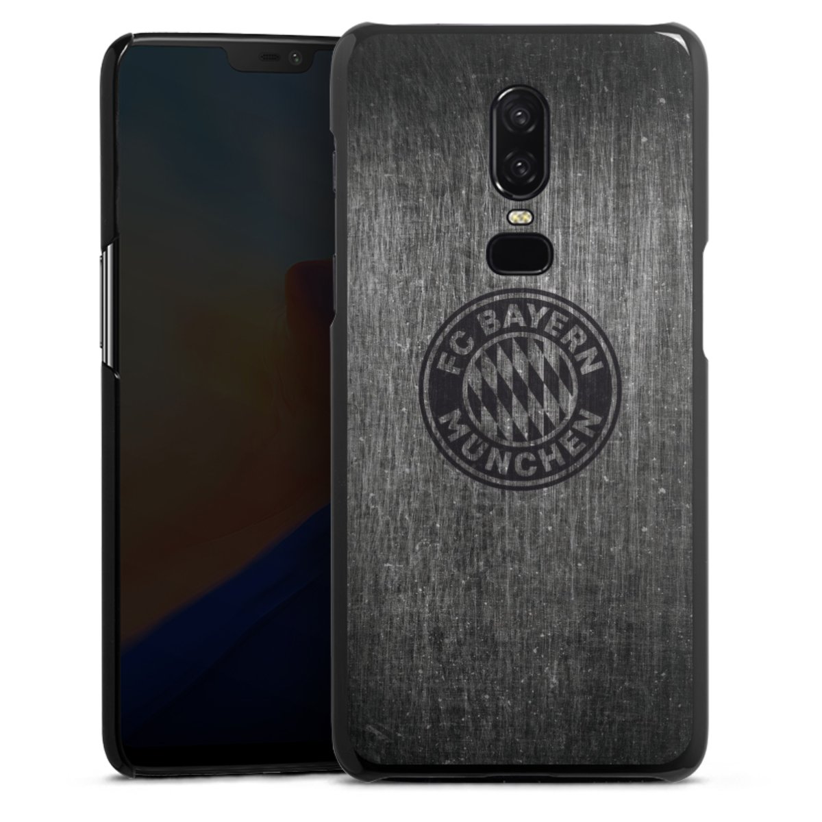 Metalllook FCB Logo einfarbig