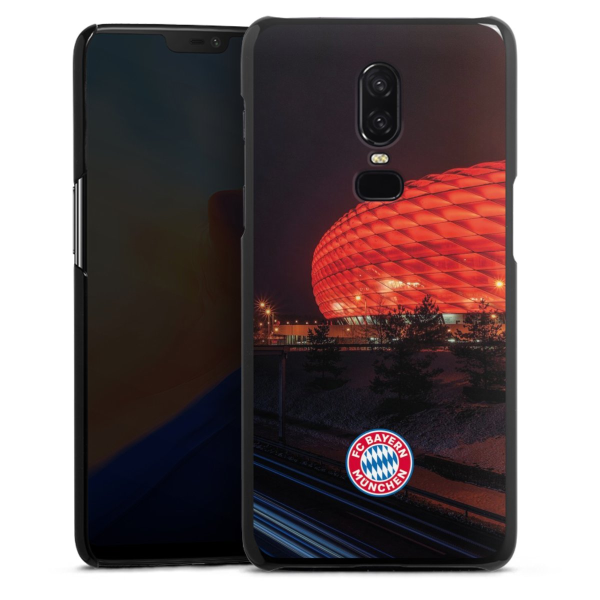 Allianz Arena bei Nacht FCB