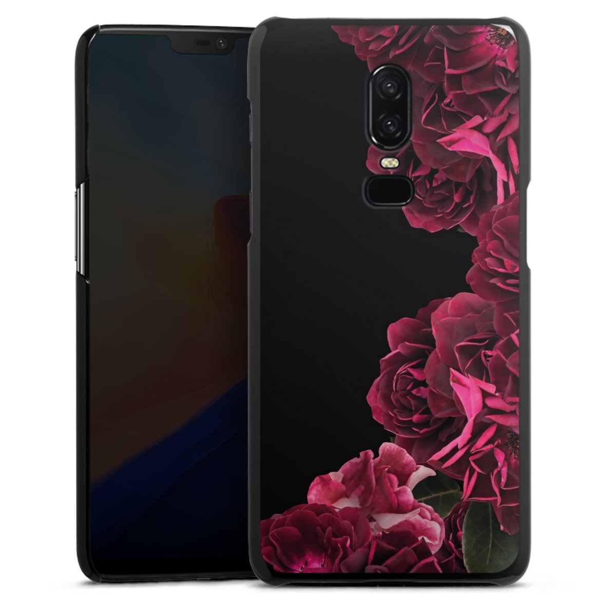 Rose vintage su nero
