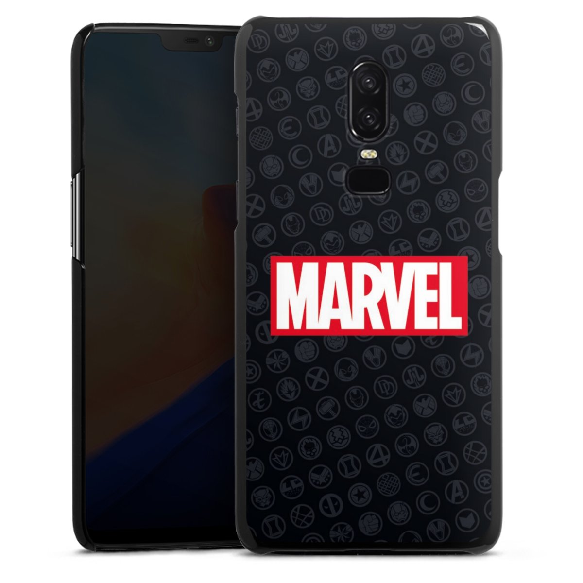 Marvel Logo Zwart Rood