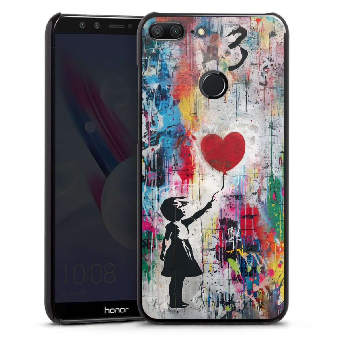 Balloon Girl Colorful