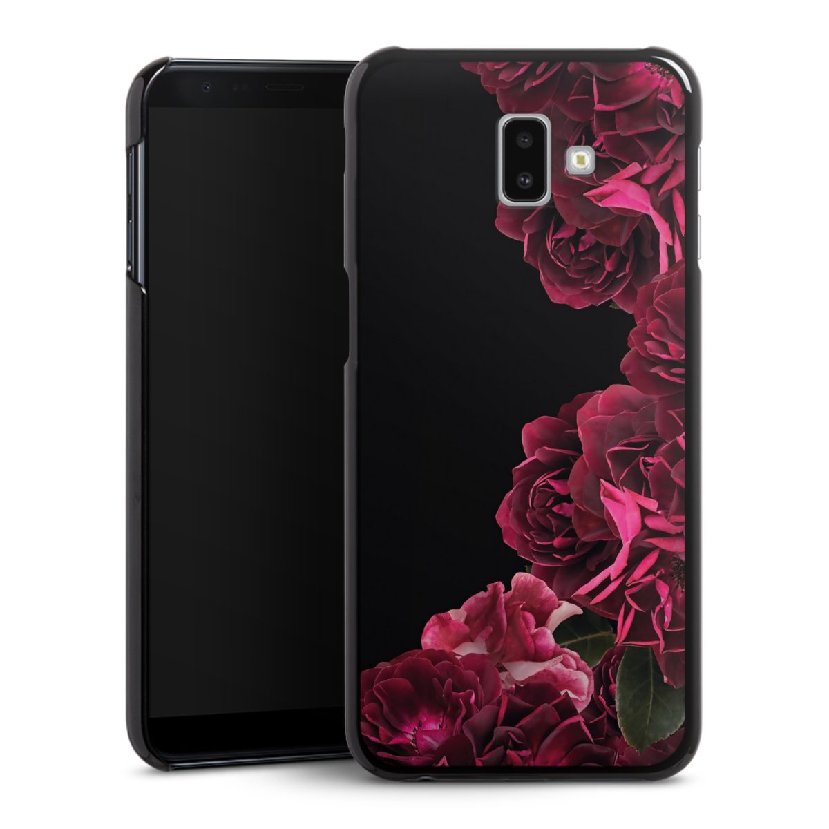 Rose vintage su nero