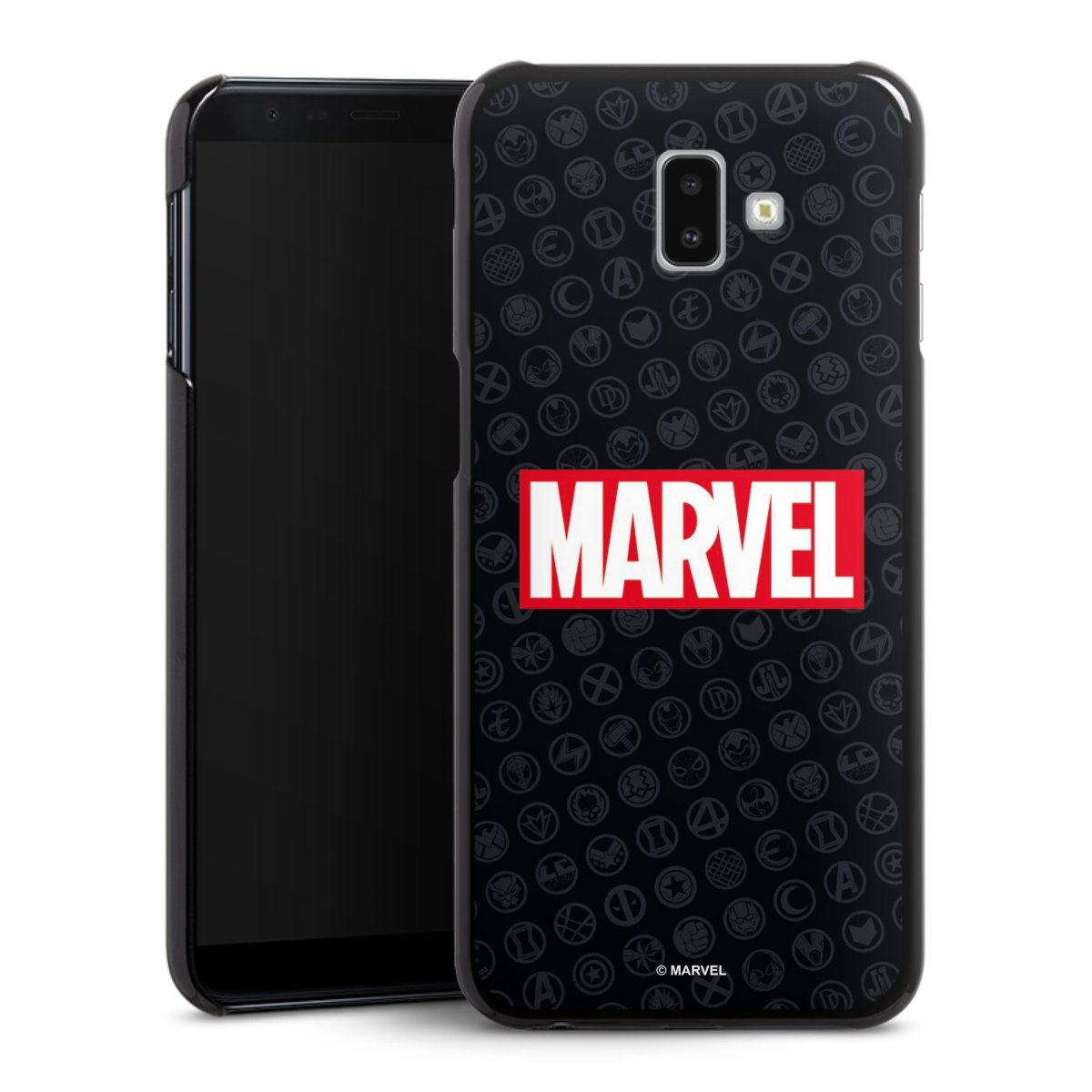 Marvel Logo Black Red 