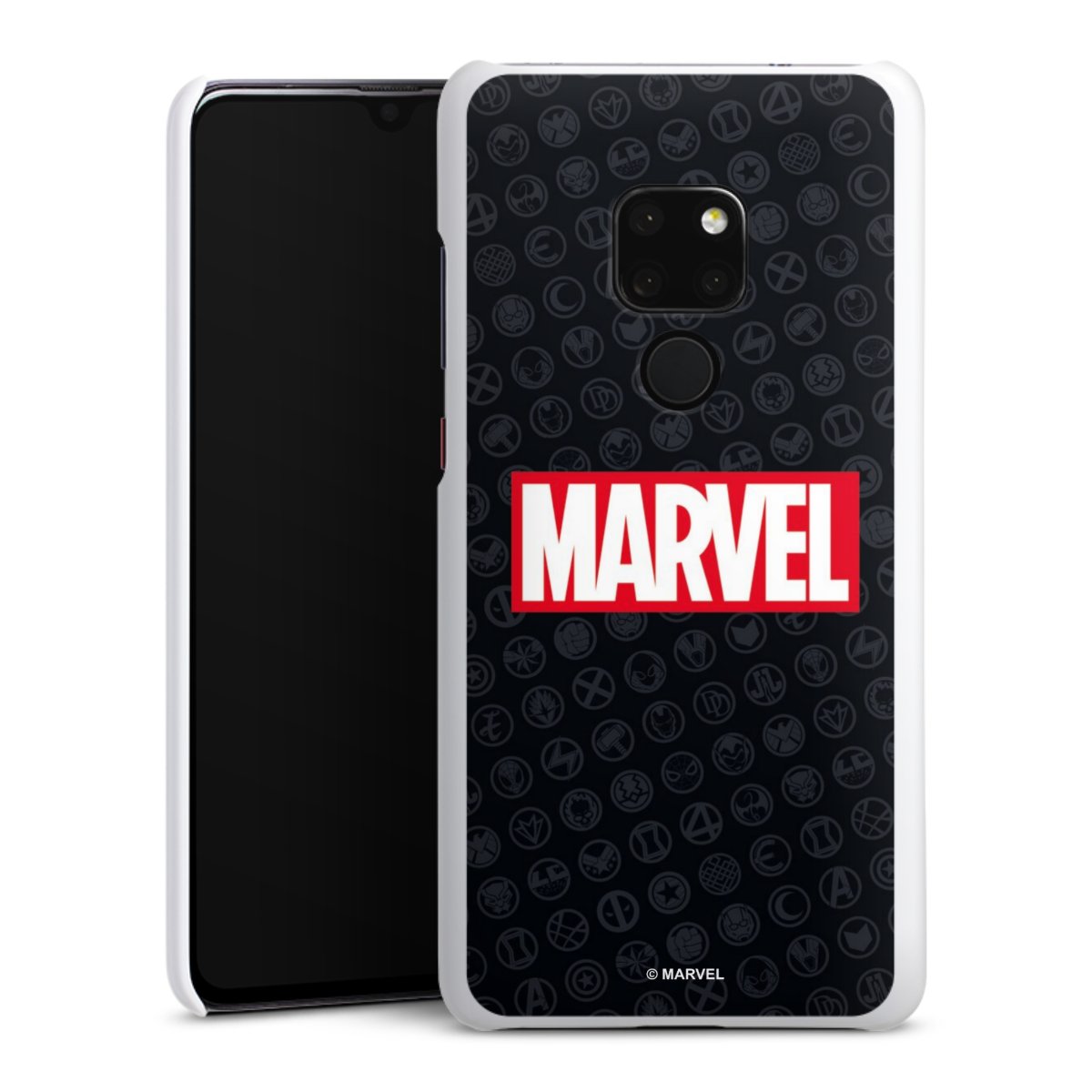 Marvel Logo Black Red 