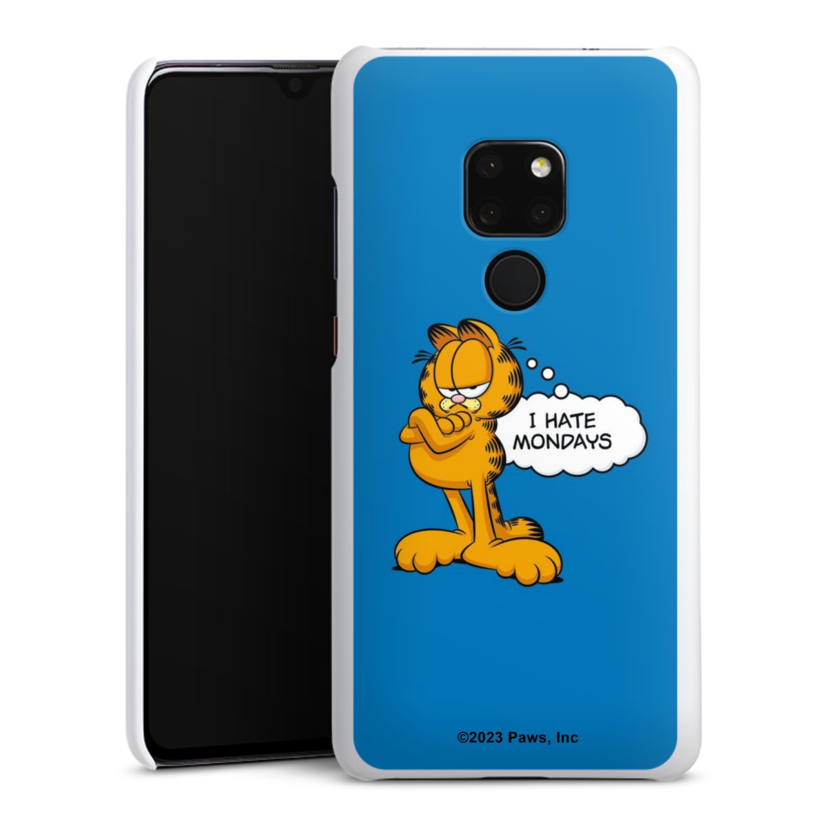 Garfield Ik haat maandagen blauw