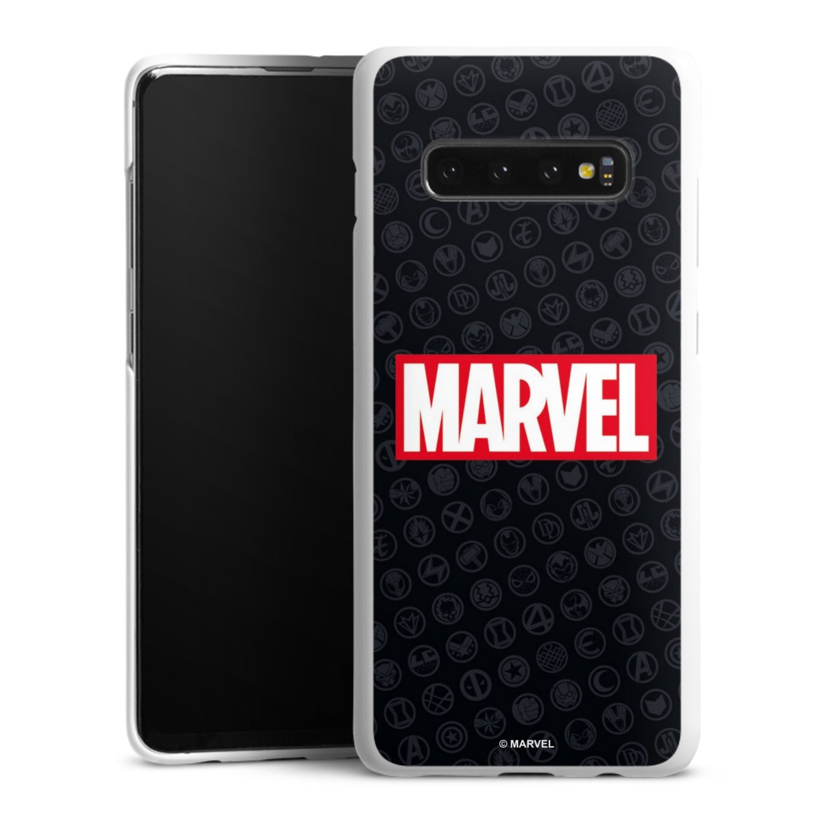 Marvel Logo Black Red 