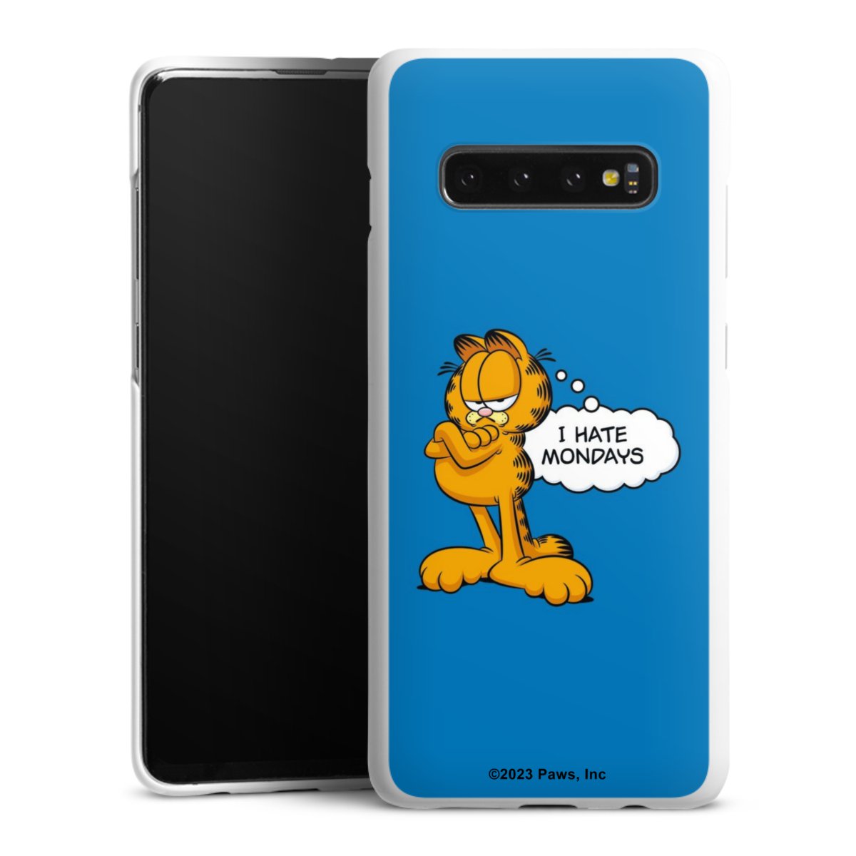 Garfield Ik haat maandagen blauw