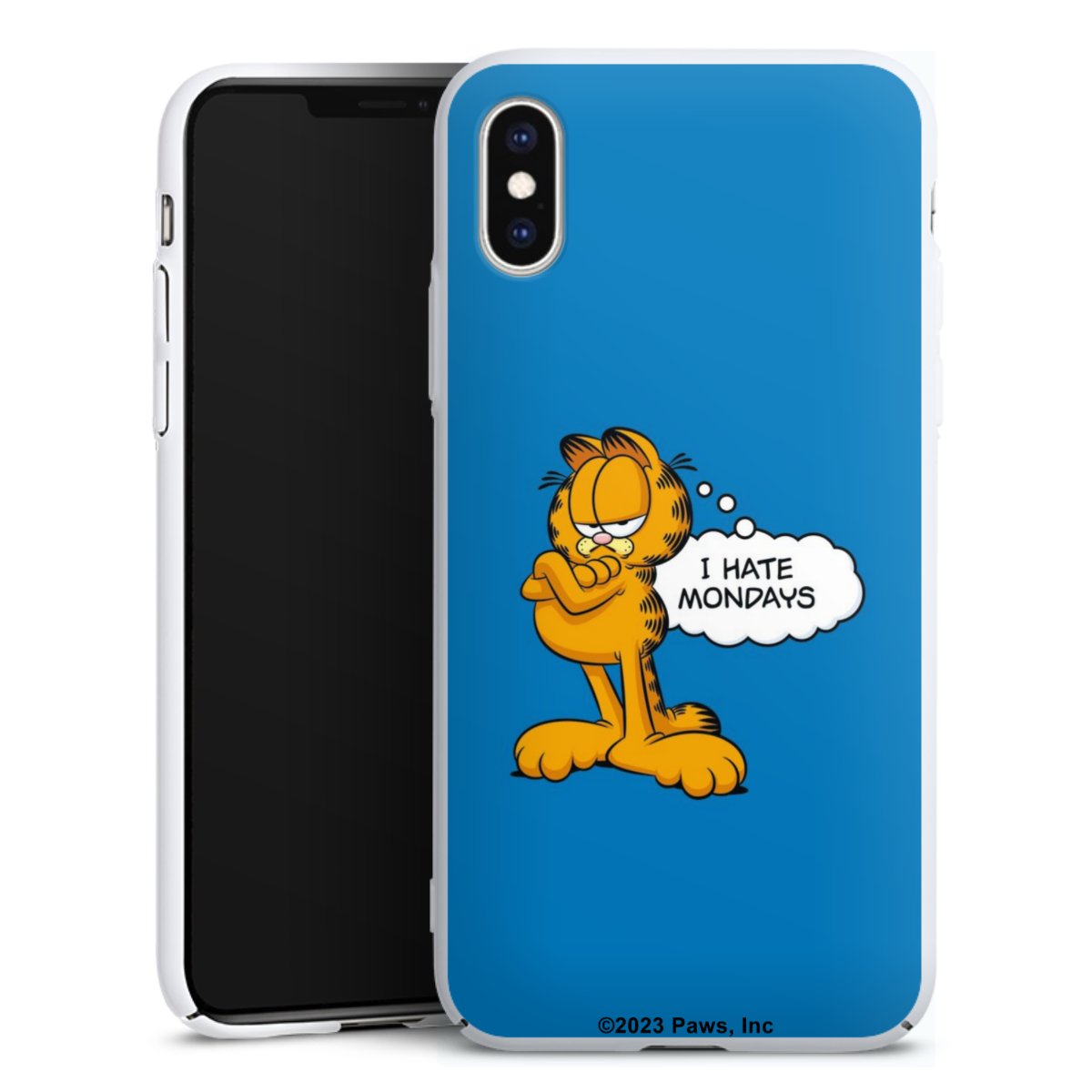 Garfield Ik haat maandagen blauw