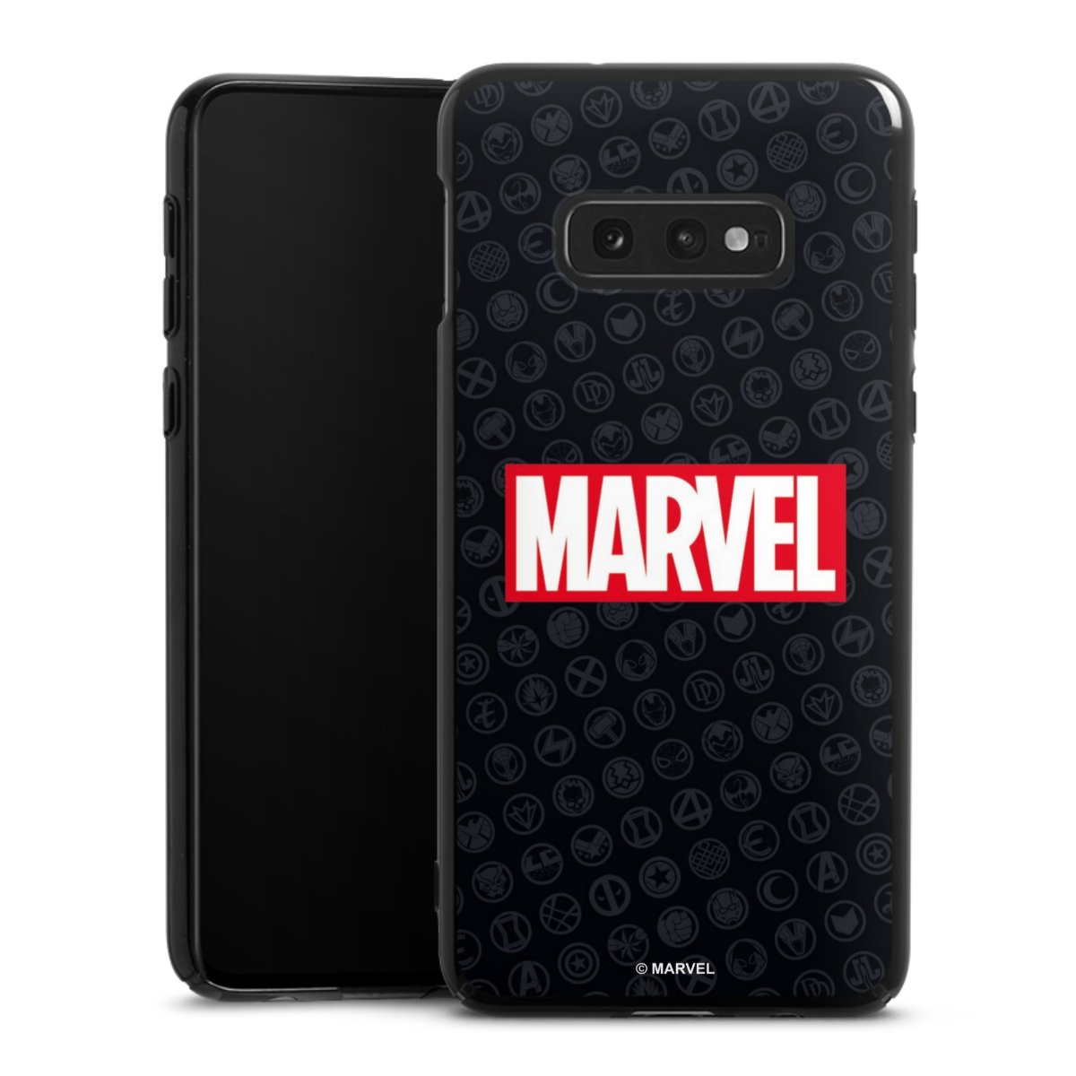 Marvel Logo Black Red 