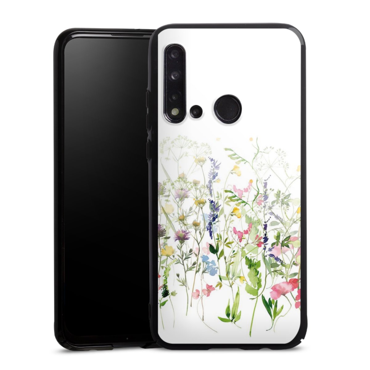 Fleurs de prairie printanières colorées