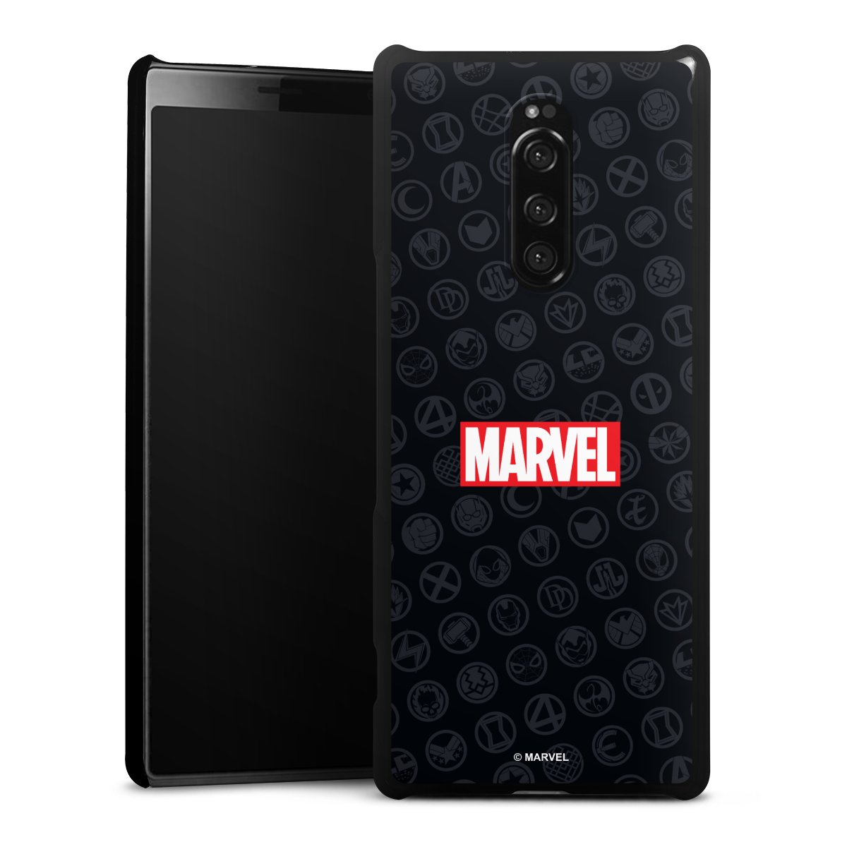 Marvel Logo Noir Rouge